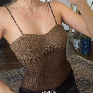 Vintage bustier set